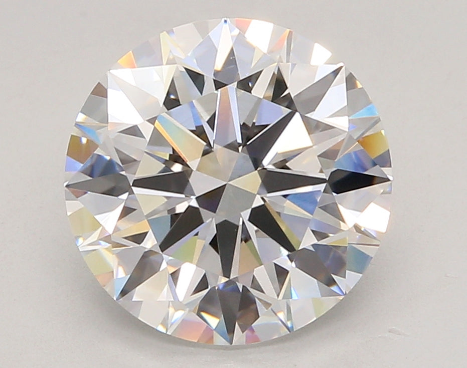 4.99 Carat Round Shaped, Ideal Cut, E Color, VVS2 Clarity, IGI Certified Lab Grown Diamond