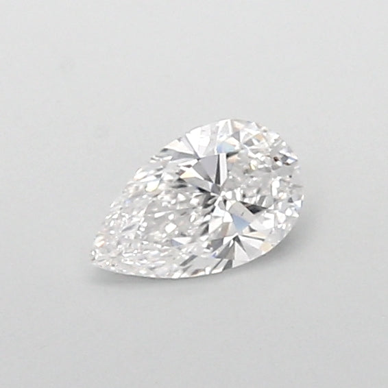 0.75 Carat Pear Shaped, Very Good Cut, D Color, VS1 Clarity, IGI Certified Lab Grown Diamond