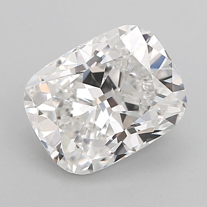1.66 Carat Cushion Shaped, Ideal Cut, E Color, IF Clarity, IGI Certified Lab Grown Diamond
