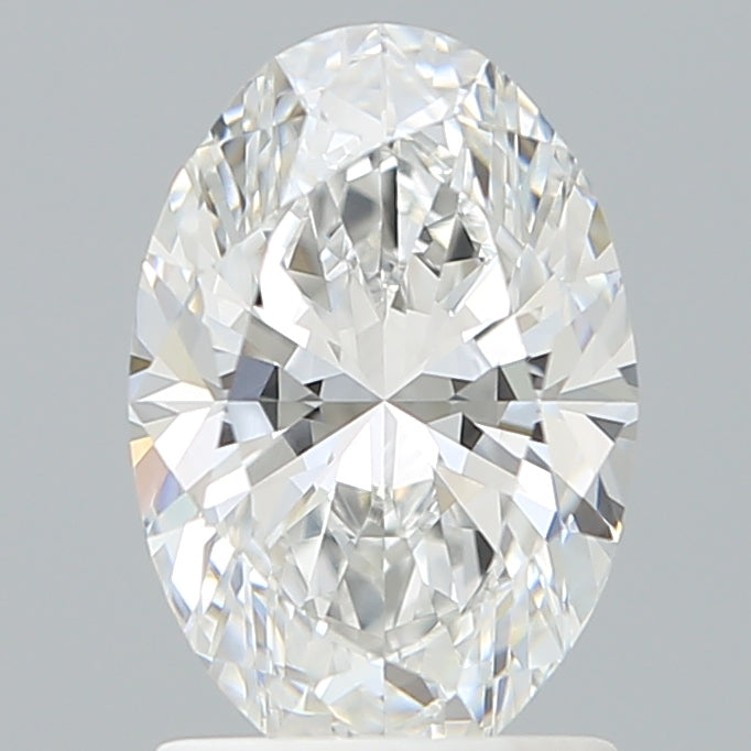 1.59 Carat Oval Shaped, Ideal Cut, E Color, VVS1 Clarity, IGI Certified Lab Grown Diamond