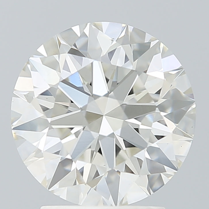 2.74 Carat Round Shaped, Ideal Cut, H Color, VS1 Clarity, IGI Certified Lab Grown Diamond