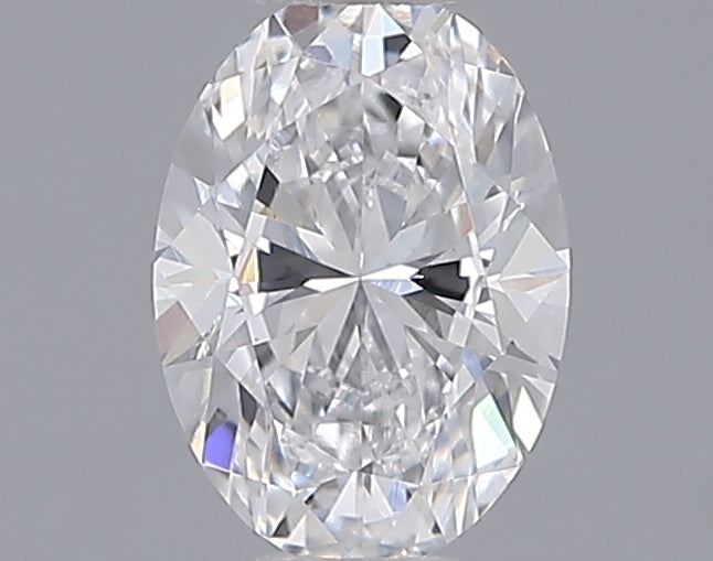 0.53 Carat Oval Shaped, Excellent Cut, D Color, VVS2 Clarity, IGI Certified Lab Grown Diamond