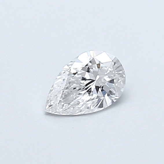 0.42 Carat Pear Shaped, Very Good Cut, E Color, VS1 Clarity, IGI Certified Lab Grown Diamond