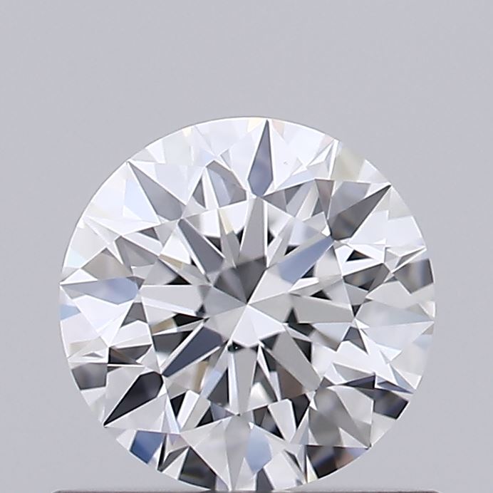 0.55 Carat Round Shaped, Ideal Cut, D Color, IF Clarity, IGI Certified Lab Grown Diamond