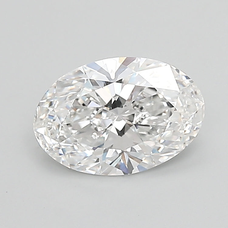 3.10 Carat Oval Shaped, Ideal Cut, E Color, VVS2 Clarity, IGI Certified Lab Grown Diamond
