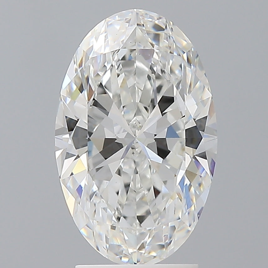 3.04 Carat Oval Shaped, Ideal Cut, E Color, VS1 Clarity, IGI Certified Lab Grown Diamond