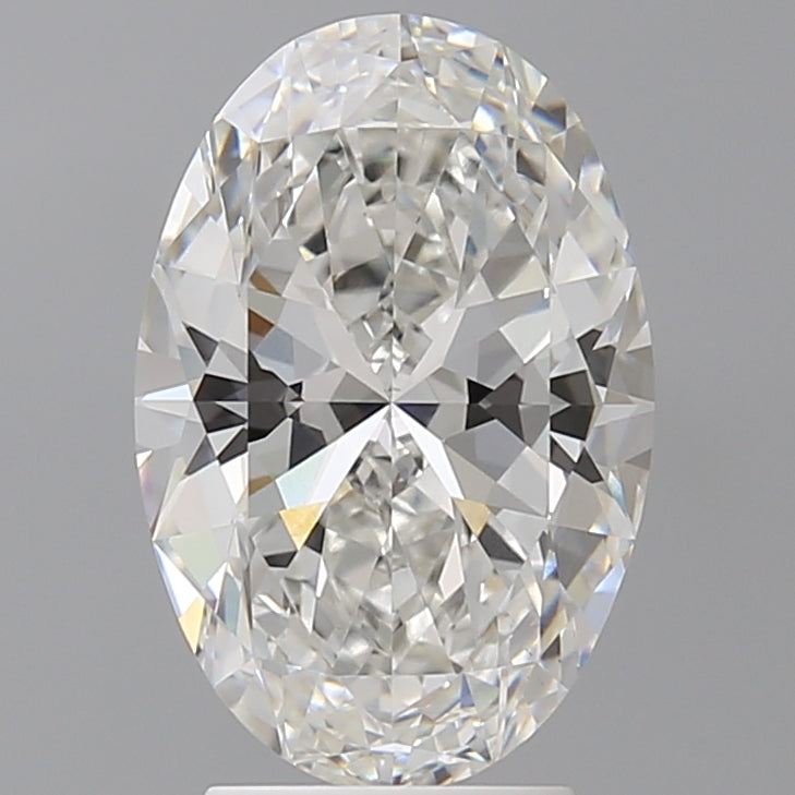 3.53 Carat Oval Shaped, Ideal Cut, F Color, VS1 Clarity, IGI Certified Lab Grown Diamond