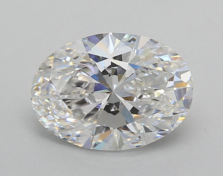 2.01 Carat Oval Shaped, Excellent Cut, E Color, VVS2 Clarity, IGI Certified Lab Grown Diamond
