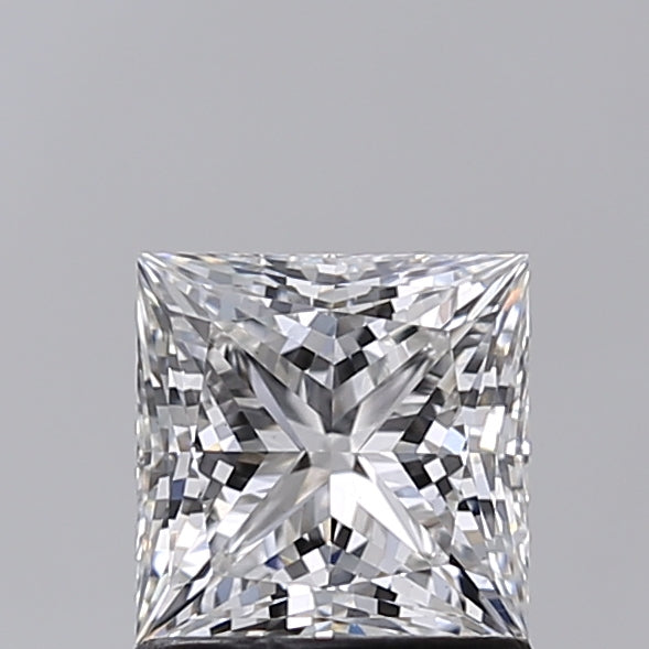 1.22 Carat Princess Shaped, Excellent Cut, E Color, VS1 Clarity, IGI Certified Lab Grown Diamond