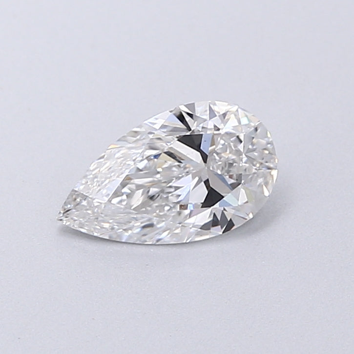 0.66 Carat Pear Shaped, Very Good Cut, E Color, VS1 Clarity, IGI Certified Lab Grown Diamond