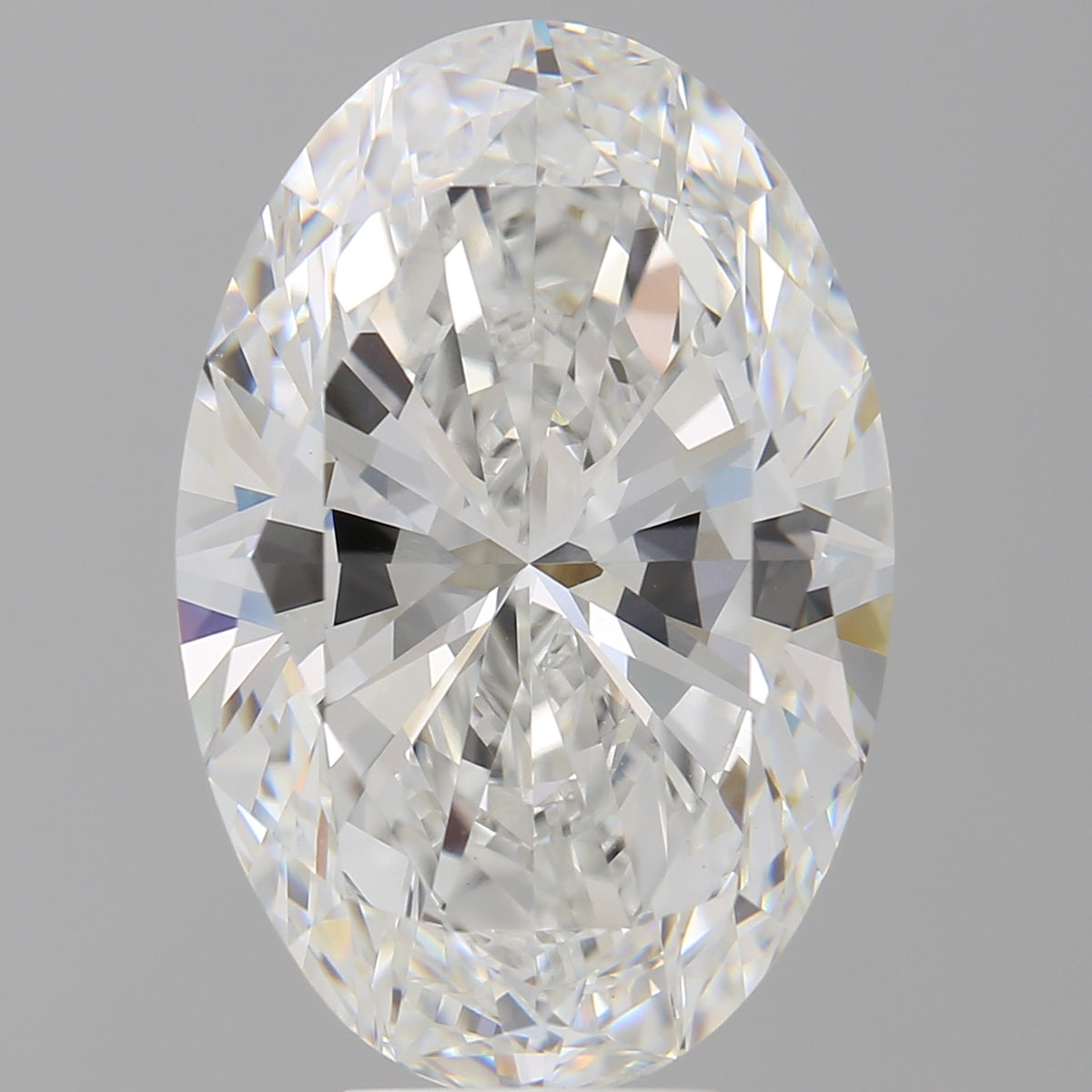 8.05 Carat Oval Shaped, Ideal Cut, E Color, VVS2 Clarity, IGI Certified Lab Grown Diamond