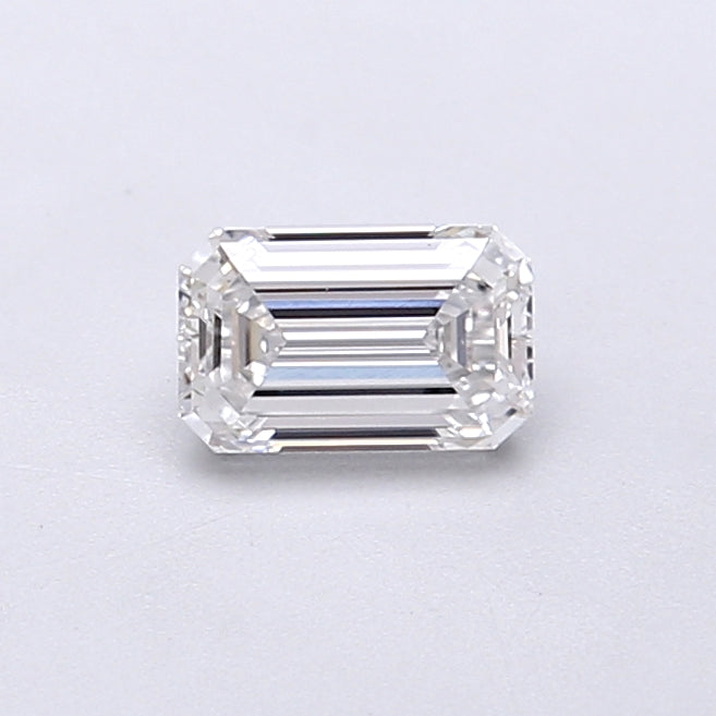 0.49 Carat Emerald Shaped, Very Good Cut, D Color, VVS1 Clarity, IGI Certified Lab Grown Diamond