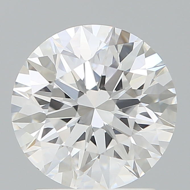2.07 Carat Round Shaped, Excellent Cut, D Color, VS1 Clarity, IGI Certified Lab Grown Diamond