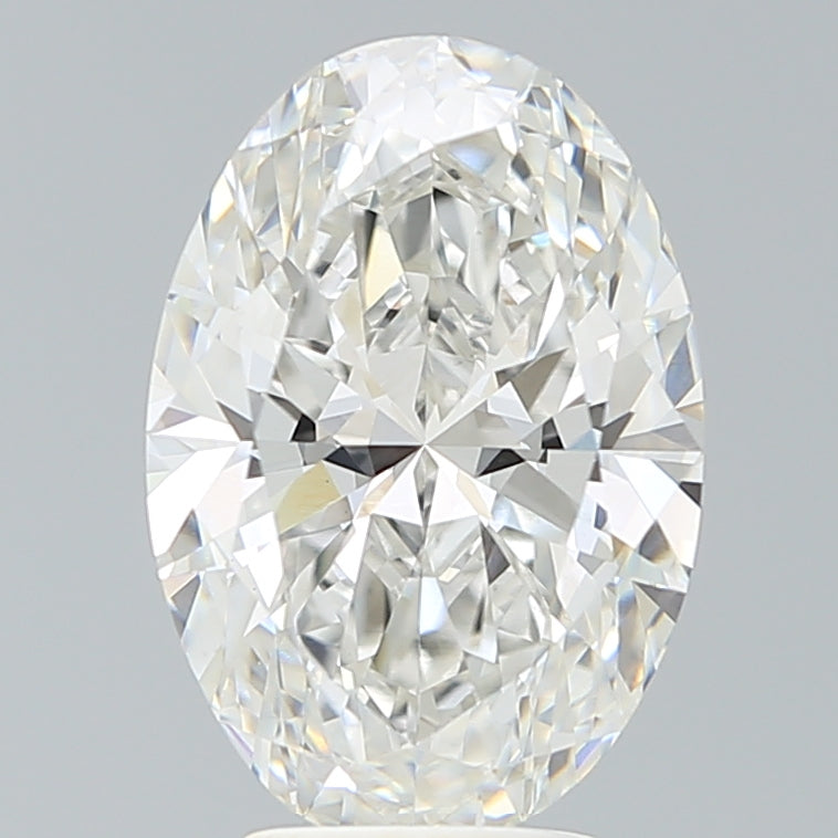 4.21 Carat Oval Shaped, Ideal Cut, G Color, VS1 Clarity, IGI Certified Lab Grown Diamond