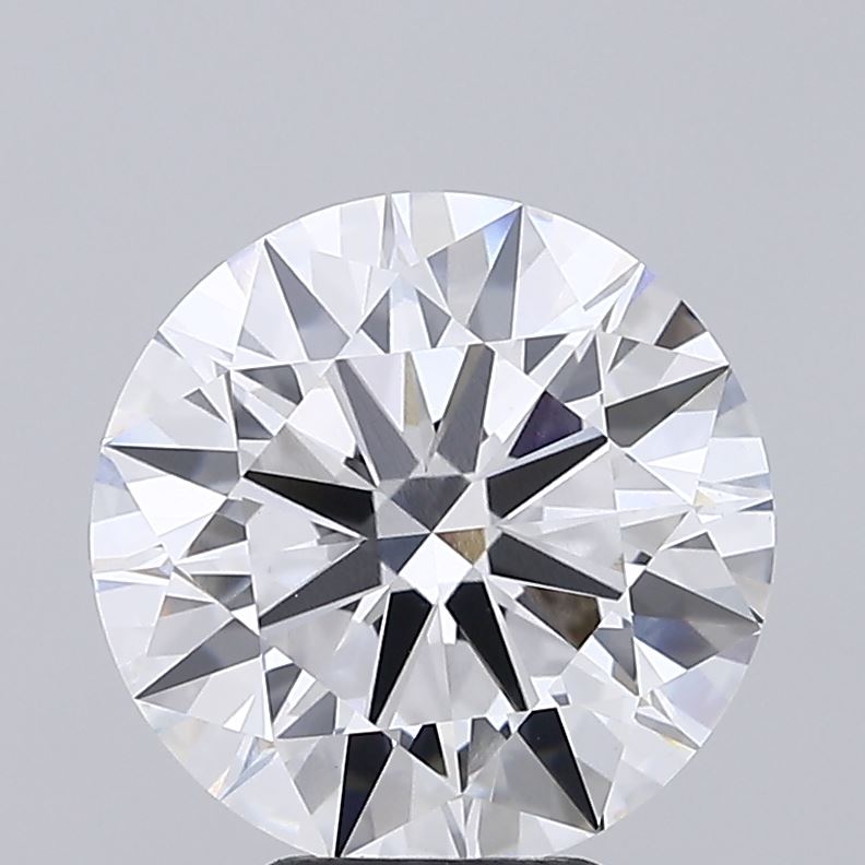5.51 Carat Round Shaped, Ideal Cut, E Color, VVS2 Clarity, IGI Certified Lab Grown Diamond