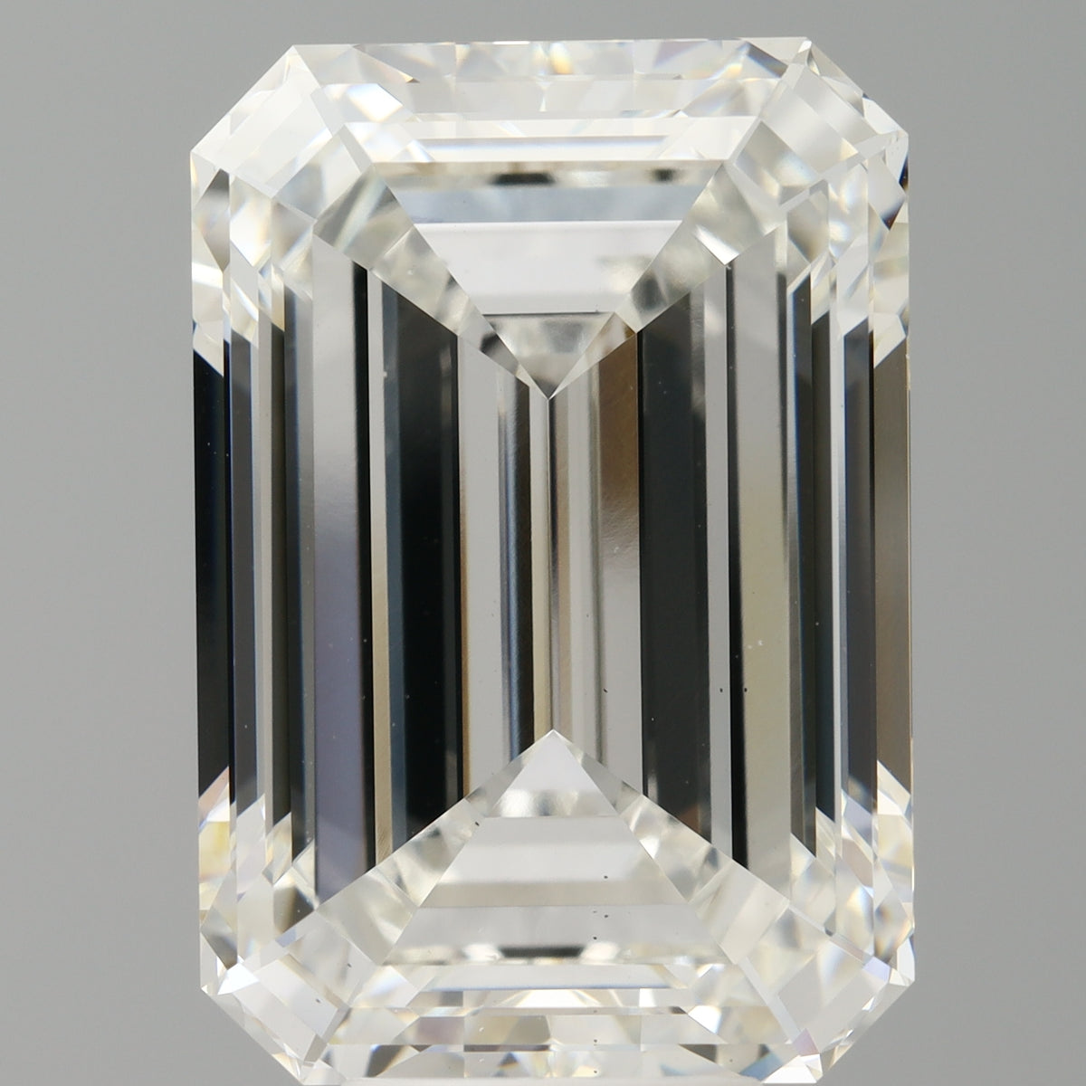 9.51 Carat Emerald Shaped, Ideal Cut, F Color, VS2 Clarity, IGI Certified Lab Grown Diamond