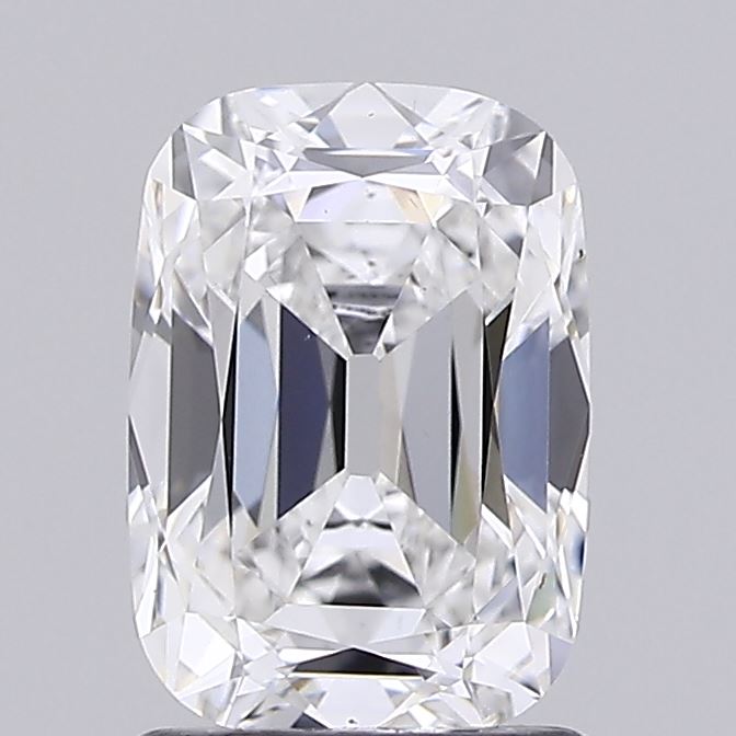 1.57 Carat Cushion Shaped, Ideal Cut, E Color, VS1 Clarity, IGI Certified Lab Grown Diamond