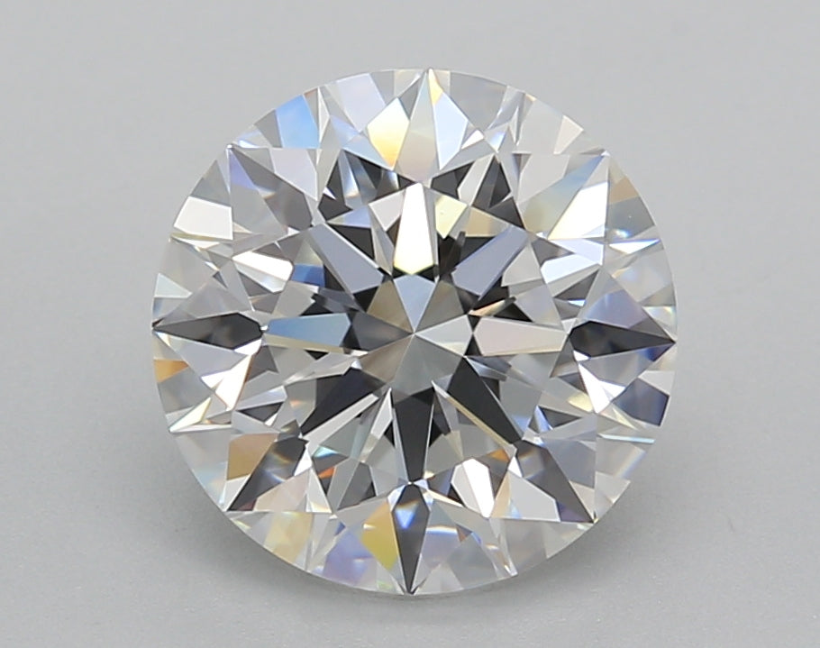 3.02 Carat Round Shaped, Excellent Cut, E Color, VVS1 Clarity, IGI Certified Lab Grown Diamond