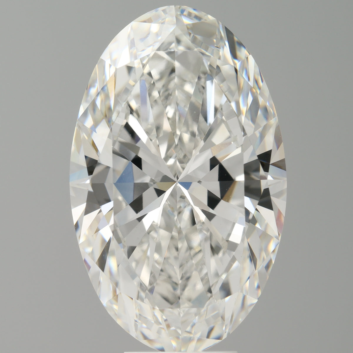 9.08 Carat Oval Shaped, Ideal Cut, F Color, VVS2 Clarity, IGI Certified Lab Grown Diamond