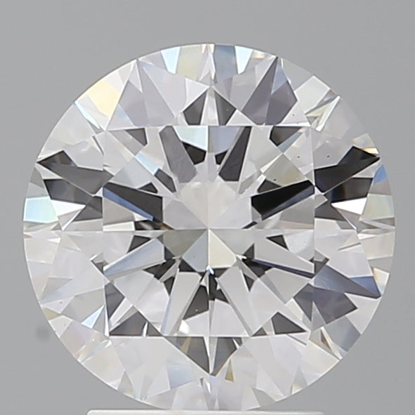 3.01 Carat Round Shaped, Excellent Cut, E Color, VS1 Clarity, IGI Certified Lab Grown Diamond