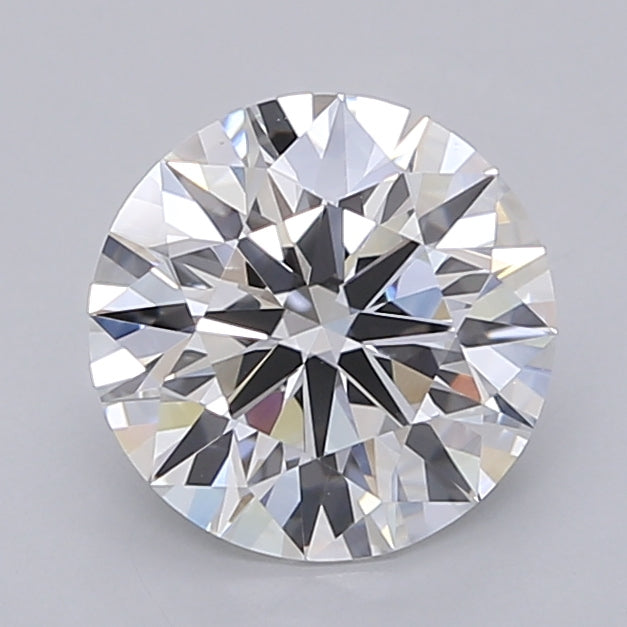 2.00 Carat Round Shaped, Ideal Cut, D Color, VVS2 Clarity, IGI Certified Lab Grown Diamond