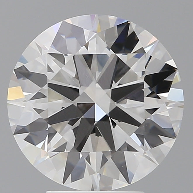 4.57 Carat Round Shaped, Ideal Cut, F Color, VVS2 Clarity, IGI Certified Lab Grown Diamond
