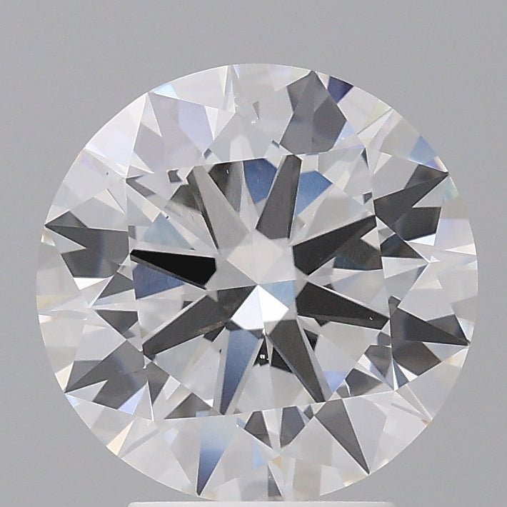 3.51 Carat Round Shaped, Excellent Cut, E Color, VS1 Clarity, IGI Certified Lab Grown Diamond