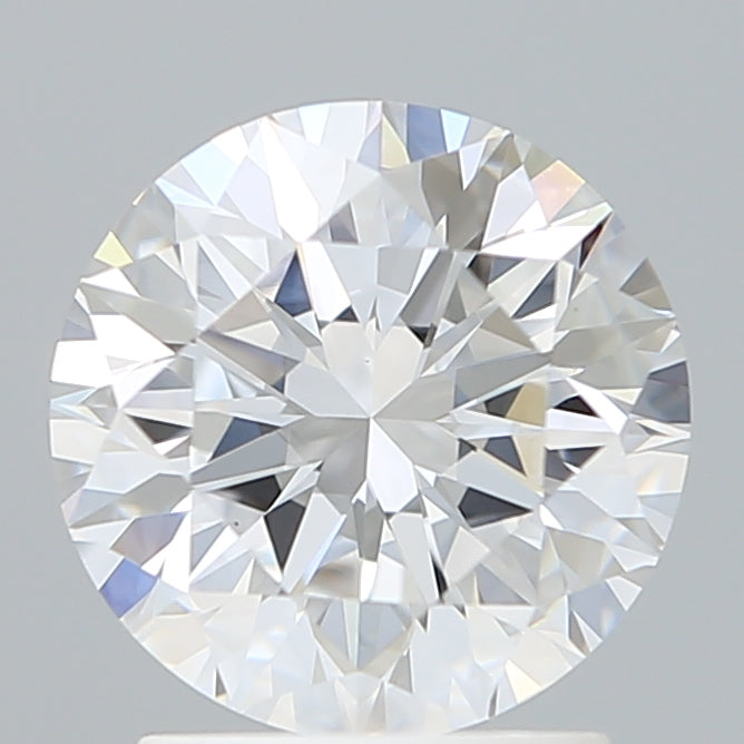 2.03 Carat Round Shaped, Excellent Cut, D Color, VVS2 Clarity, IGI Certified Lab Grown Diamond