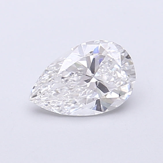0.49 Carat Pear Shaped, Very Good Cut, D Color, VVS1 Clarity, IGI Certified Lab Grown Diamond