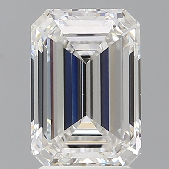 2.55 Carat Emerald Shaped, Excellent Cut, E Color, VS1 Clarity, IGI Certified Lab Grown Diamond