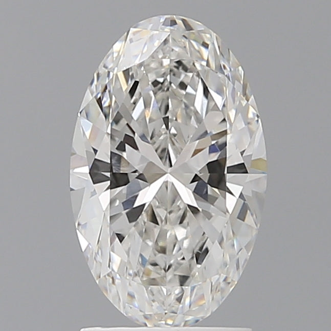2.07 Carat Oval Shaped, Ideal Cut, F Color, VVS2 Clarity, IGI Certified Lab Grown Diamond