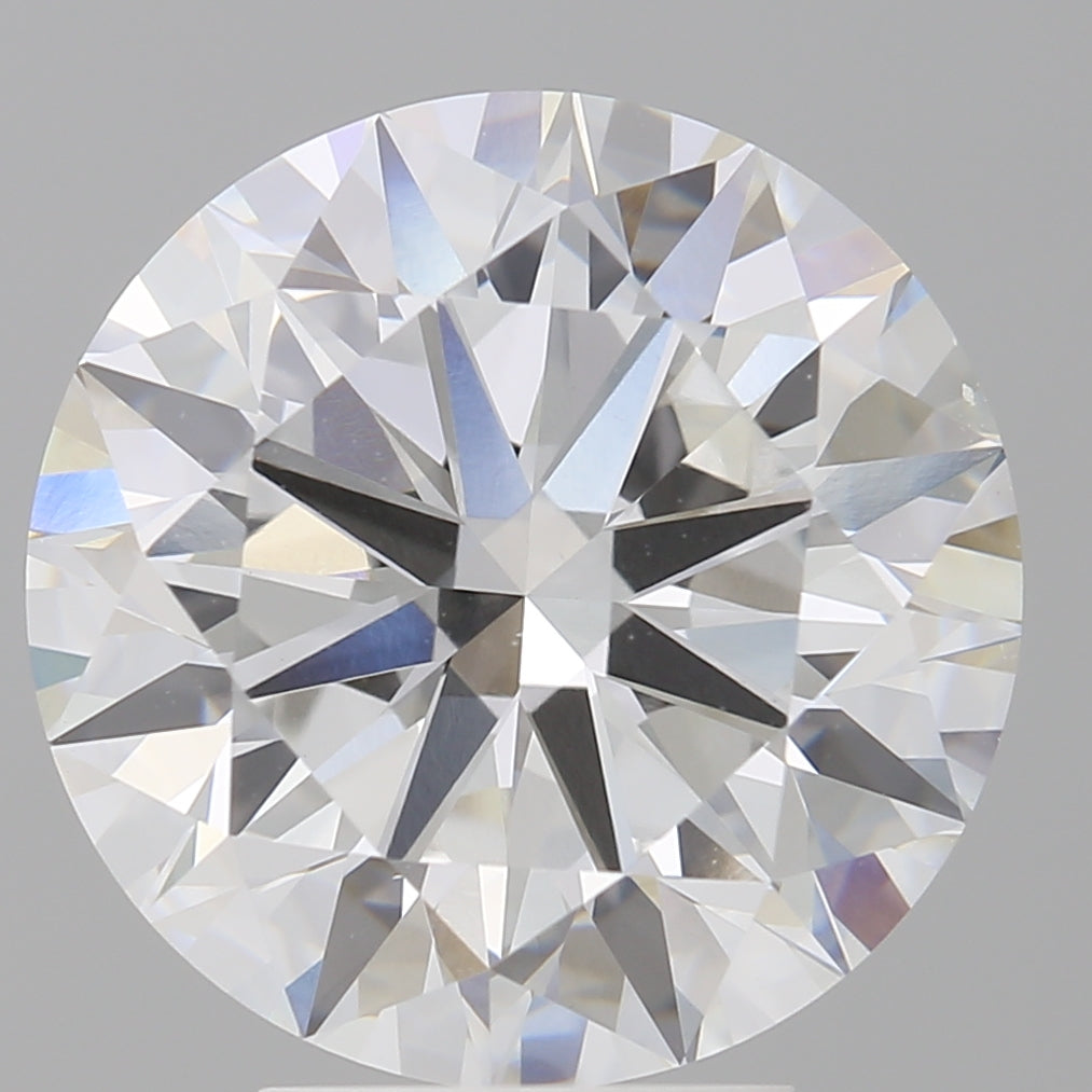 5.50 Carat Round Shaped, Excellent Cut, E Color, VS1 Clarity, IGI Certified Lab Grown Diamond