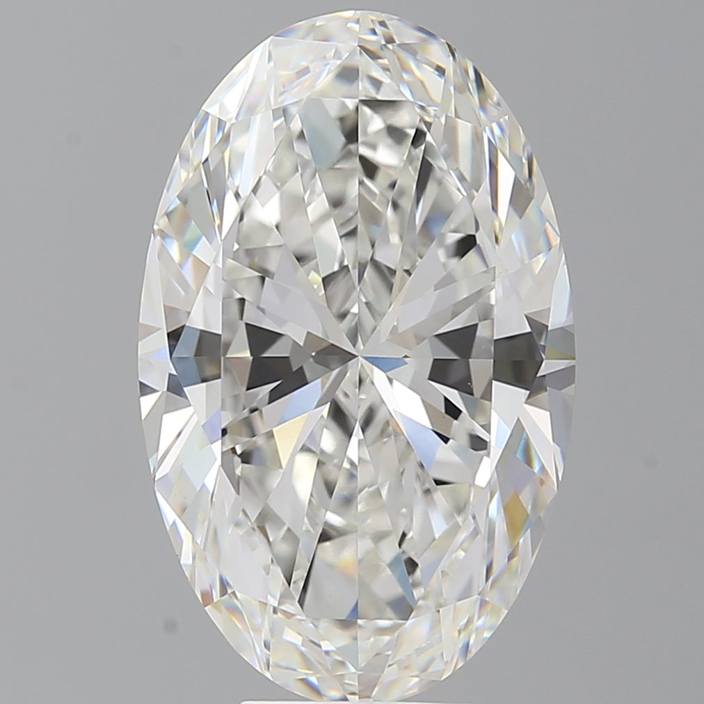 8.45 Carat Oval Shaped, Ideal Cut, F Color, VVS2 Clarity, IGI Certified Lab Grown Diamond