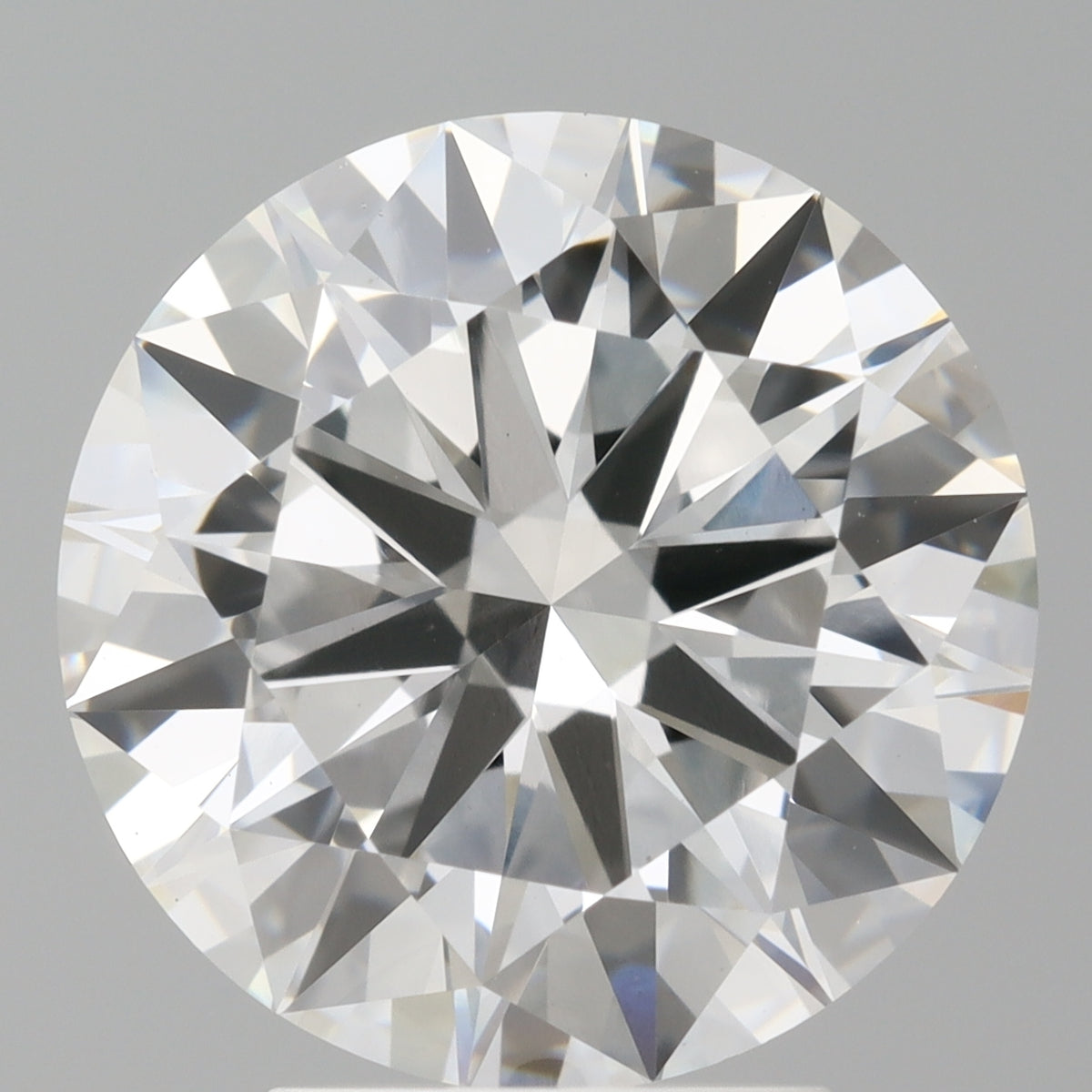4.00 Carat Round Shaped, Excellent Cut, F Color, VS1 Clarity, IGI Certified Lab Grown Diamond