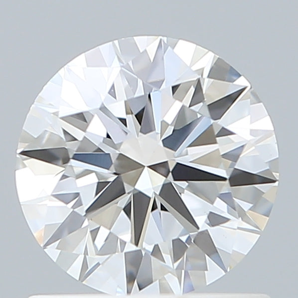 1.00 Carat Round Shaped, Excellent Cut, D Color, VVS2 Clarity, IGI Certified Lab Grown Diamond