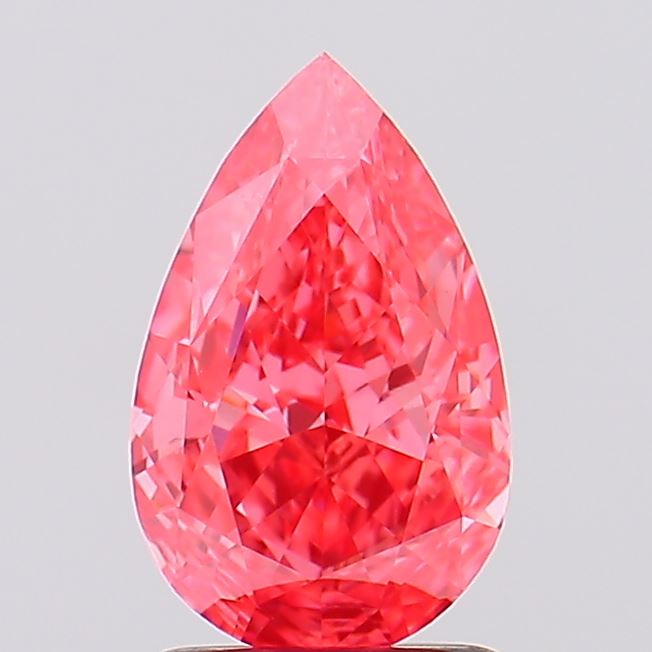 1.78 Carat Pear Shaped, Ideal Cut, VS1 Clarity, IGI Certified Lab Grown Diamond