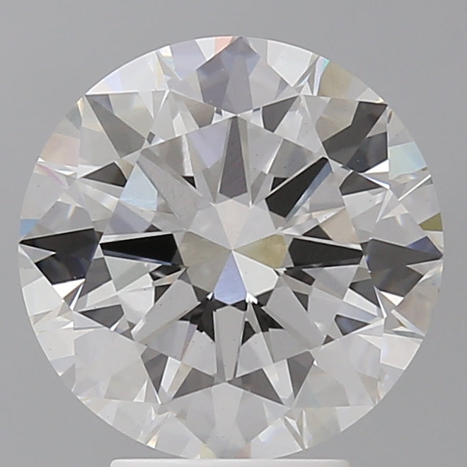 4.52 Carat Round Shaped, Excellent Cut, E Color, VVS2 Clarity, IGI Certified Lab Grown Diamond