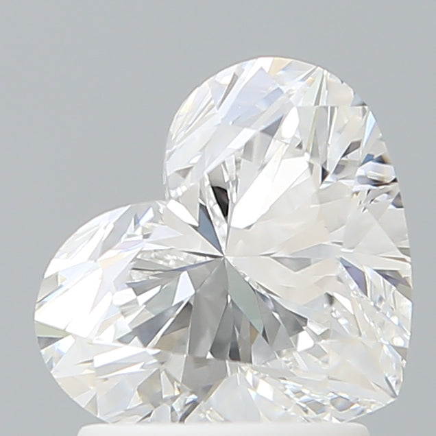 1.77 Carat Heart Shaped, Ideal Cut, E Color, VVS2 Clarity, IGI Certified Lab Grown Diamond