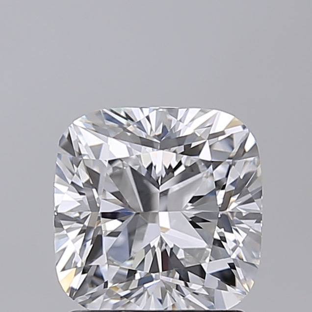1.75 Carat Cushion Shaped, Ideal Cut, D Color, VVS2 Clarity, IGI Certified Lab Grown Diamond