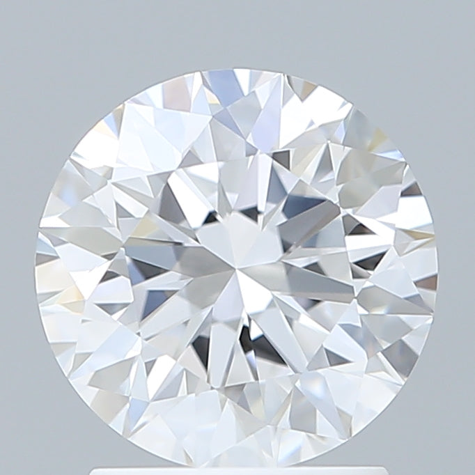 2.06 Carat Round Shaped, Excellent Cut, D Color, VVS1 Clarity, IGI Certified Lab Grown Diamond