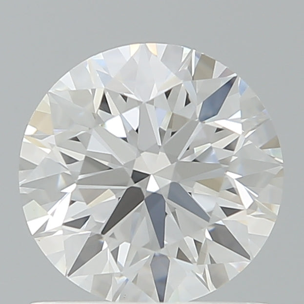 1.07 Carat Round Shaped, Ideal Cut, D Color, VS1 Clarity, IGI Certified Lab Grown Diamond