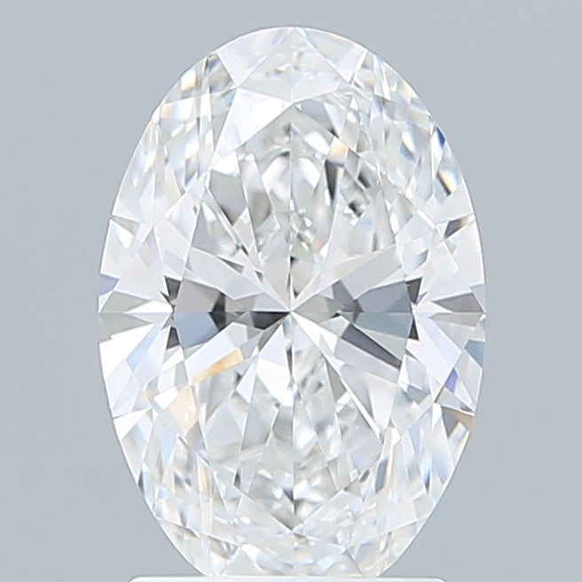 2.10 Carat Oval Shaped, Ideal Cut, E Color, VVS1 Clarity, IGI Certified Lab Grown Diamond