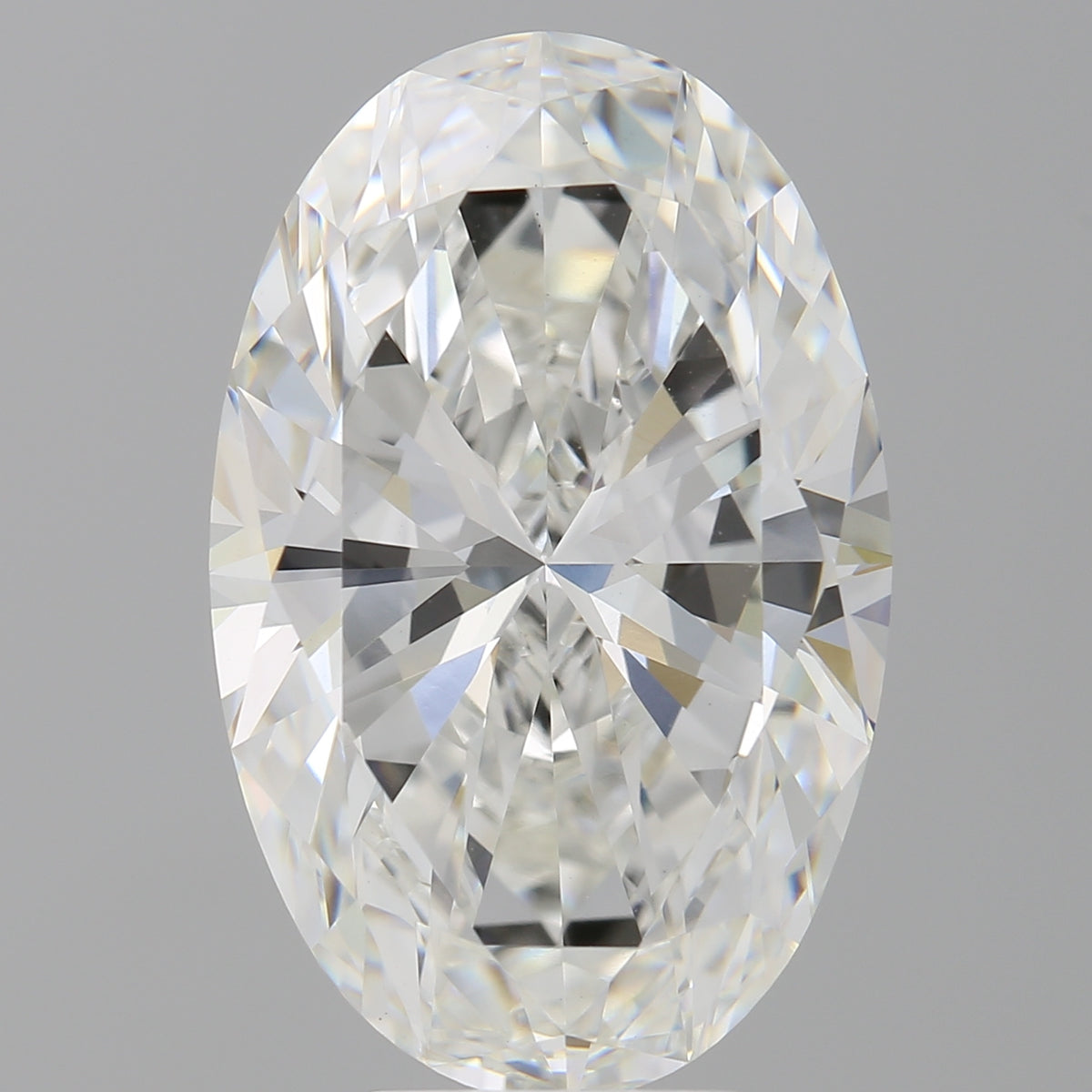 7.54 Carat Oval Shaped, Ideal Cut, F Color, VS1 Clarity, IGI Certified Lab Grown Diamond