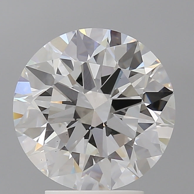 3.55 Carat Round Shaped, Ideal Cut, E Color, VS1 Clarity, IGI Certified Lab Grown Diamond