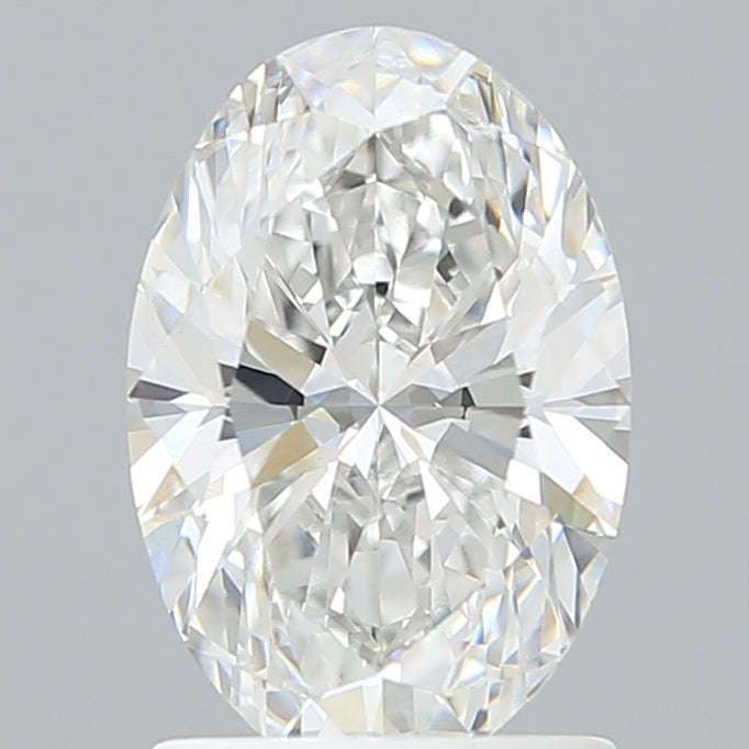 1.60 Carat Oval Shaped, Ideal Cut, E Color, VVS2 Clarity, IGI Certified Lab Grown Diamond