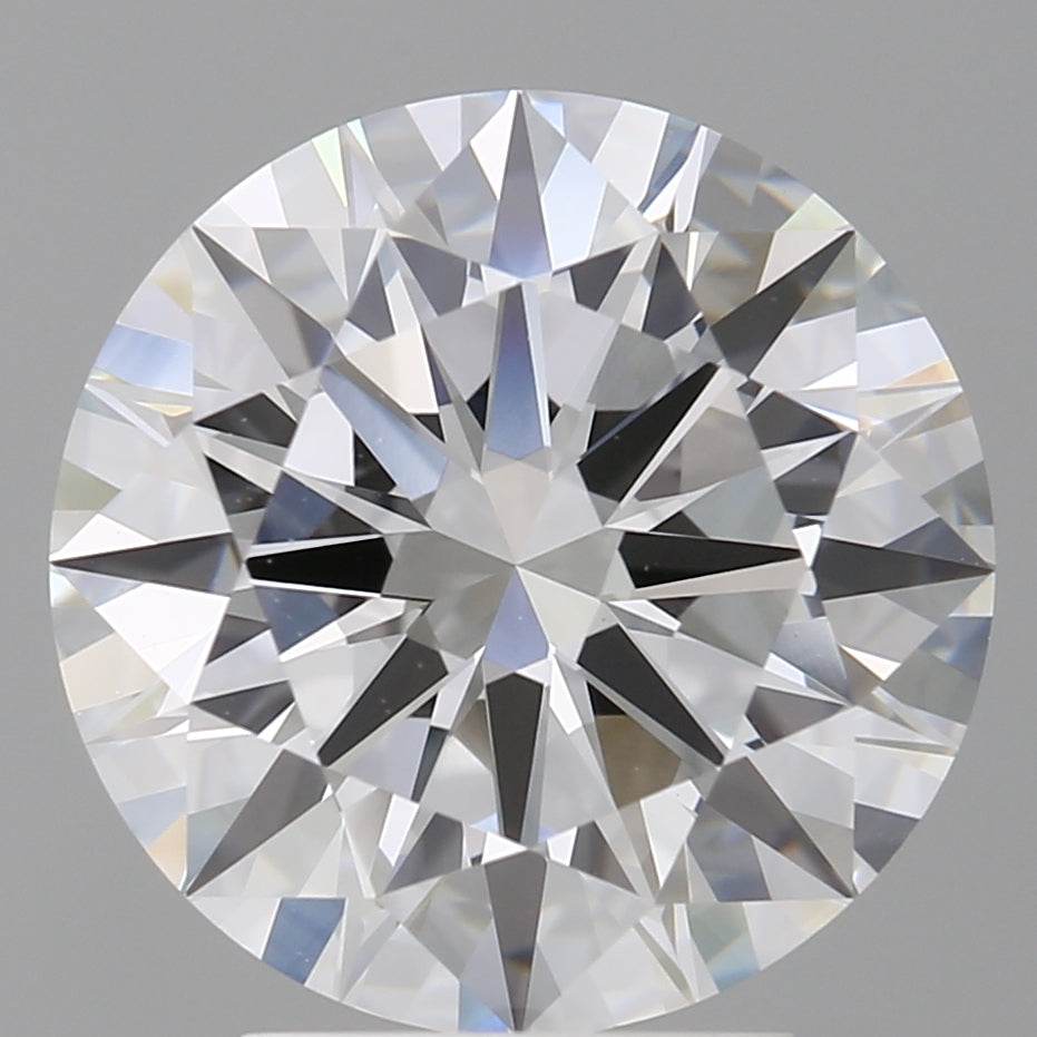 4.01 Carat Round Shaped, Ideal Cut, E Color, VVS2 Clarity, IGI Certified Lab Grown Diamond