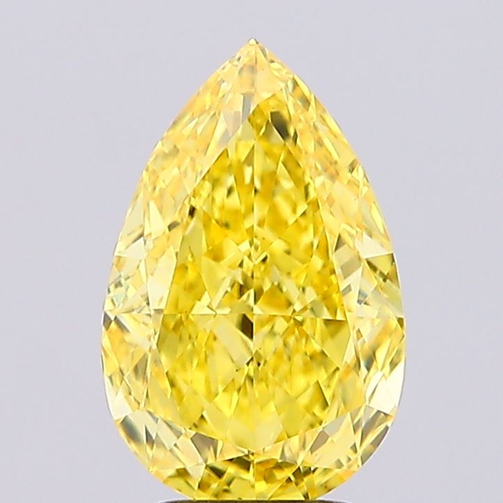 2.65 Carat Pear Shaped, Excellent Cut, VS1 Clarity, IGI Certified Lab Grown Diamond