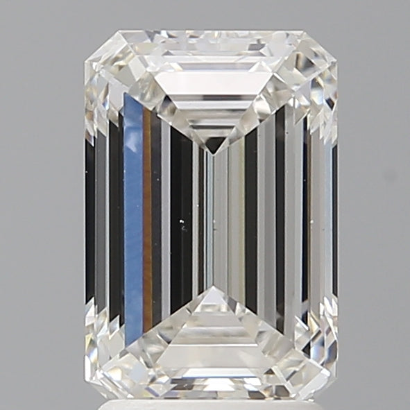 2.54 Carat Emerald Shaped, Ideal Cut, G Color, VS1 Clarity, IGI Certified Lab Grown Diamond