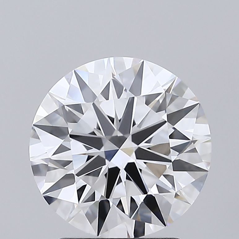 2.10 Carat Round Shaped, Ideal Cut, E Color, VVS2 Clarity, IGI Certified Lab Grown Diamond