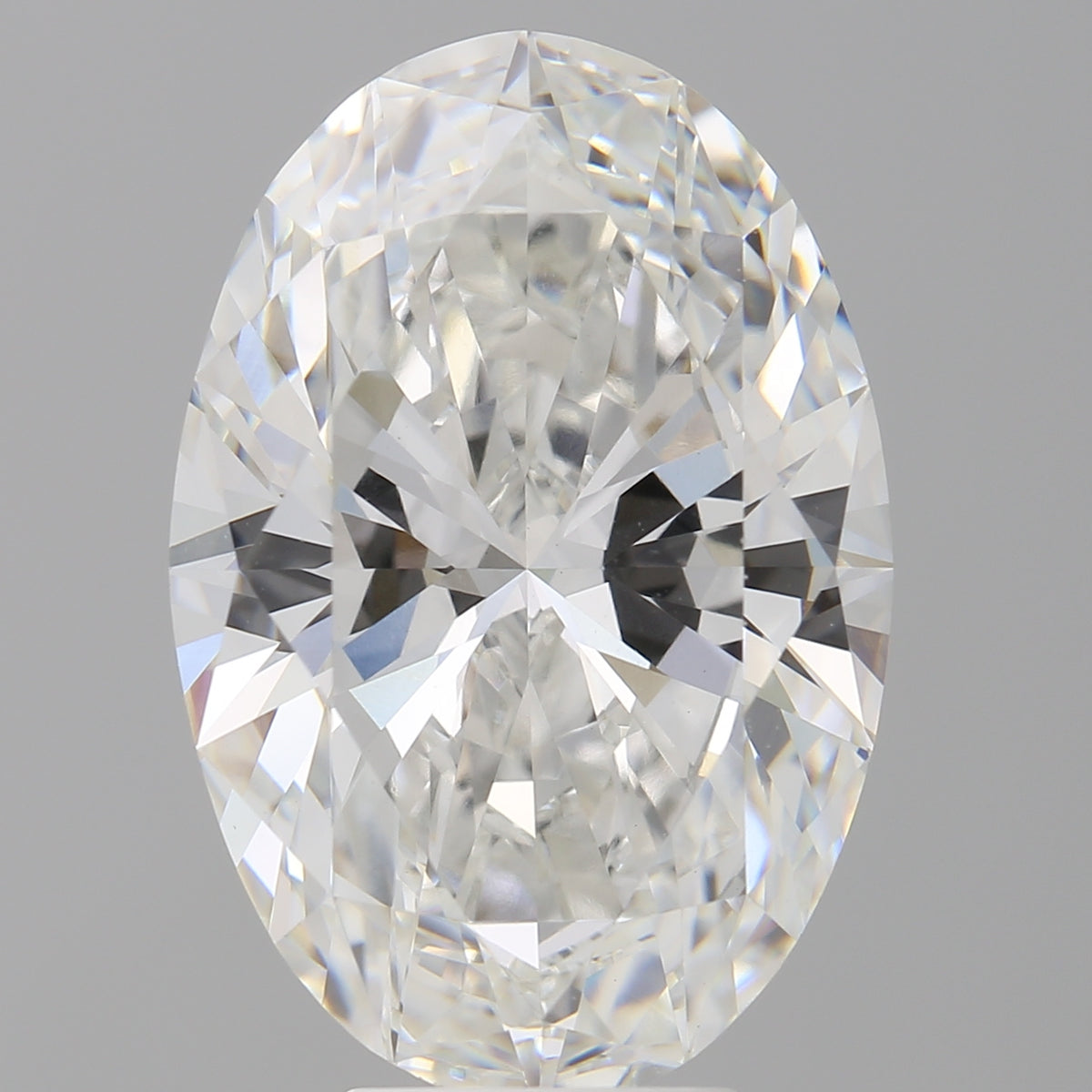 7.09 Carat Oval Shaped, Ideal Cut, E Color, VVS2 Clarity, IGI Certified Lab Grown Diamond